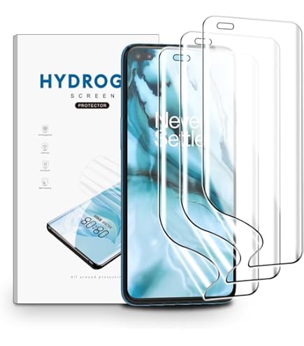 Protection écran En Verre Trempé Pour OnePlus 7 - 9H, Anti-traces, Anti-chocs, Bord Arrondi