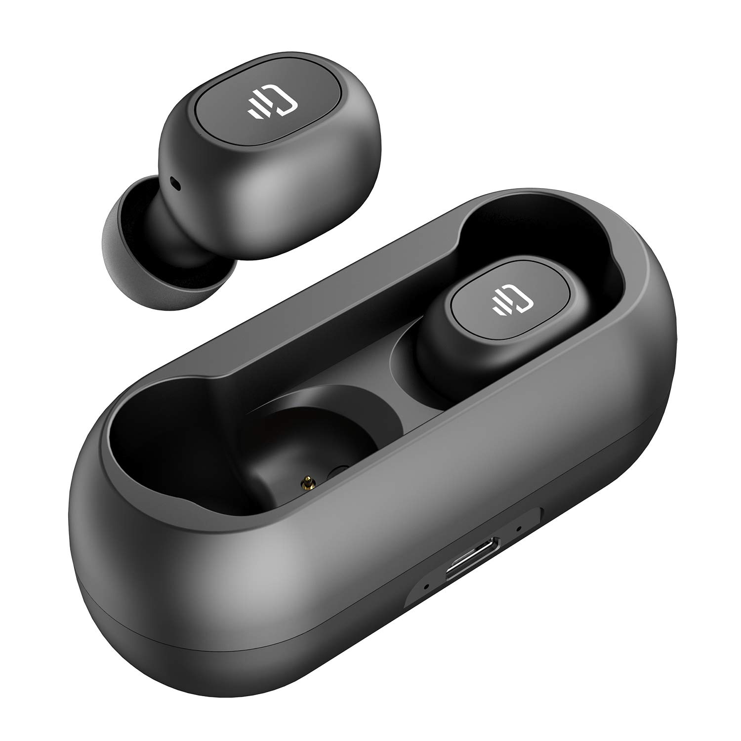 Auriculares-Bluetooth-Inalmbricos-50-Dudios-Air-TWS-Manos-Libres-Bluetooth-Cascos-Deportivos-Impermeable-con-reproduccin-de-4-Horas-Estreos-con-Micrfono-para-iOS-y-Android