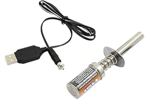 misppro RC Nitro Starter Igniter Câble de charge USB universel pour moteur à gaz nitro 1/10 1/8 RC Crawler Escalade Voiture tout-terrain