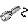 Defender Impact Personal Alarm Torch - USB Rechargeable LED Torch 130db Siren - Dual Function 3 in 1 Alarm & Strobe - High Powered 300 Lumen White Light LED CREE - (Regular)