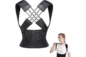 KKTONGXI Adjustable Back Posture Belt Correcteur de Posture Dos Redresse Dos Correcteur De Posture Du Dos Soulager Les Douleurs Dorsales. (M)
