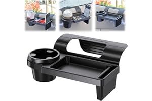 HFSAZJ Car Window Multifunctional Storage Tray Organizer, Vehicle Door Side Hanging Storage Rack, Car Window Cup Holder