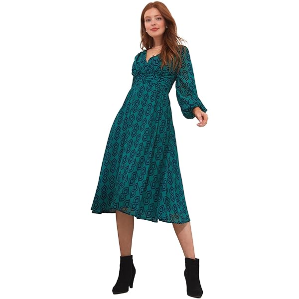 Joe Browns Damen Floral Print Lace Trim Maxi Dress Kleid, blau, 36 :  Amazon.de: Fashion