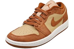 Jordan FJ3453 200 Chaussures basses pour femme 1 Low SE Legend MD Marron/café