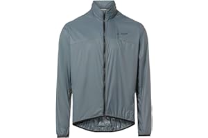 VAUDE Fahrradjacke Matera Air Jacket, ultraleichte Windjacke Herren 150 g, wasserabweisende Windjacke Rennrad Herren, winddichte & atmungsaktive Sportjacke