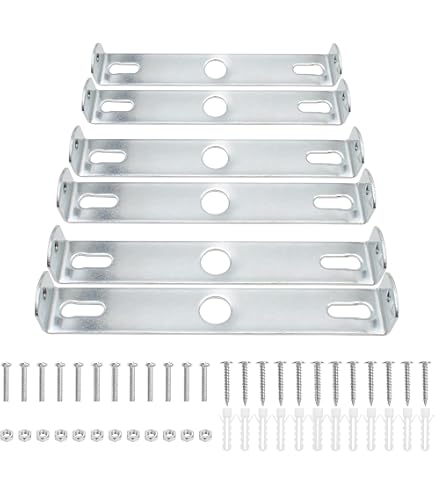 Deckenleuchten-Halterung – 4 Stück, Für 90 Mm & 105 Mm Deckenlampen, Inkl. Schrauben & Dübel – Einfach Montieren, Bis 5 Kg Belastbar