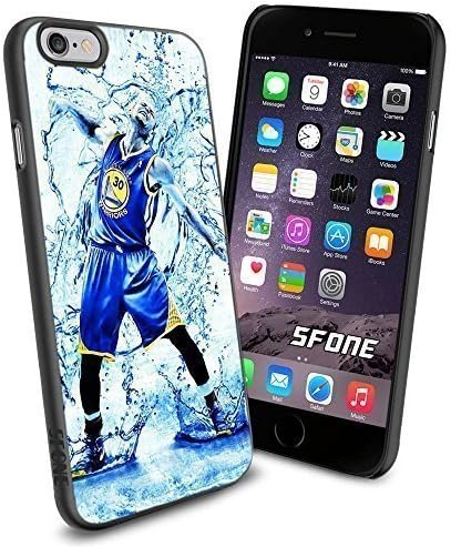 NBA Basketball Player Wardell Stephen "Steph" Curry Golden State Warriors , Cool iPhone 6 Smartphone Case Cover Collector iphone TPU Rubber Case Black