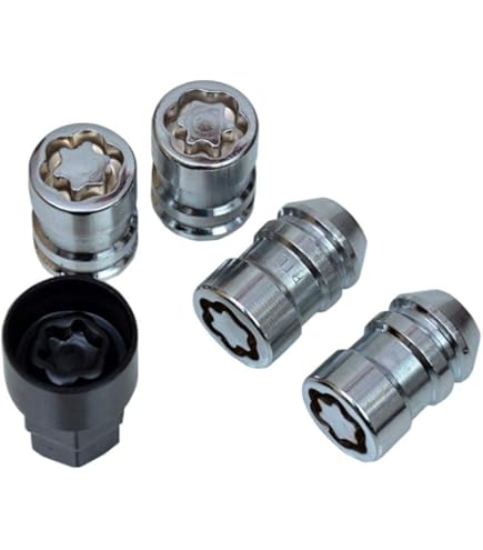 (1) Chrome Socket Key Tool For 7 Spline Lug Nuts | 19mm, 3/4, 21mm, 13/16 Hex - Foto 12