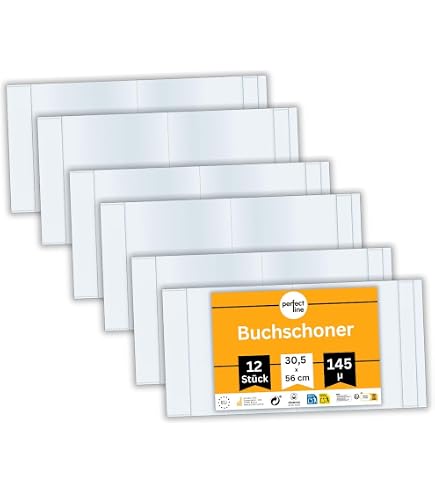 Loer & Schäfer Schulheft Buchumschlag / Buchschutzhülle / Größe: 30,0x52