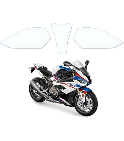 Protection Réservoir Moto BMW S1000R 2015-2017 | Tankpad 3D Noir | Anti-Rayures