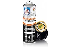 Tonis SCHIMMELSCHOCK 5.1 Anti-Schimmel-Farbe mit 99,999% antimikrobieller Wirkung | Sprühfarbe für ca. 1,5 m², wissenschaftlich nachgewiesene Sofortwirkung | Effektiv und zuverlässig