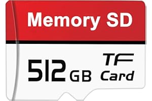 Ruoray SD Karte 512GB Speicherkarte Wasserdicht TF Karte Mini SD Card Memory Card Speicher SD für Tablets Kameras