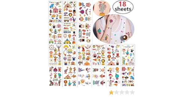 Licorne Chateau Princesse Reine Tatouages Ephemeres Tattoo Autocollant Pour Filles Enfants Danniversaire Cadeaux Pinata Konsait 2 Tatouages Temporaires De Princesse Kits De Fetes Cuisine Maison