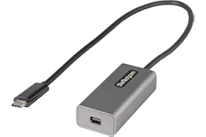 StarTech.com Adattatore USB C a Mini DisplayPort 4K 60Hz, Adattatore Dongle/Convertitore USB Type C a mDP Monitor, Compatibile con TB3, Cavo da 30 cm, Versione aggiornata di CDP2MDP (CDP2MDPEC)
