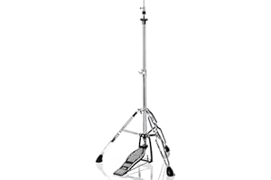 Vaisoeny Hi Hat Stand，Three Legs Hi-hat stand，Adjustable Height 23.6" to 39.3", Double Braced High Hat Stand with Widened Non-Slip Rubber Feet (V-CC-ST09)