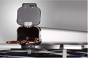 VAN DEMON Van Guard Maxi Universal 3m Lockable Aluminium Rear Opening Pipe Tube Carrier