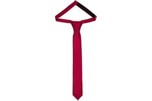 Ladeheid Corbata para niños para chicos - Aspecto elegante mate, Pre-atada con cierre autoadherente, Perfecta para ocasiones especiales - Corbata de clip estilosa tamaño 31cm x 4cm TKM