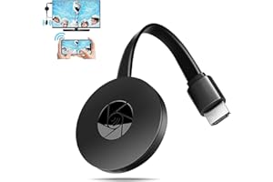 TLLTKOK Wireless HDMI Display Adapter 1080P, Miracast Dongle,Wireless HDMI Dongle,2.4GHz Miracast HDMI Dongle for Android/IOS/Windows/Mac/Projector,Support DLNA/AirMirror/Airplay/Miracast