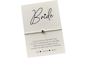 Bride wish string bracelet | Gift for the bride | Bride bracelet | Bride gift | Gift for bride to be | Bride to be bracelet