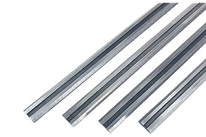 HELLISTON HM/TCT Fers de rabot pour Bosch GHO 12V-20, 56x5,5x1,1mm (2 jeux = 4 fers réversibles)