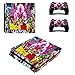 Produktbild Playstation 4 Slim + 2 Controller Aufkleber Schutzfolien Set - Dragonball (6) /PS4 S