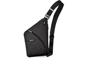 OSOCE Anti Theft Travel Bag, Mens Sling Chest Bag, Crossbody Multi Pockets Shoulder Bag Waterproof Bags Cover Pack Casual Cycling Hiking for Men Women