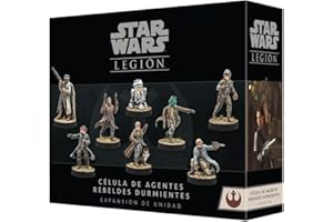 Atomic Mass Games | Star Wars Legión: Célula de Agentes Rebeldes Durmientes | Expansión de Miniaturas | A Partir de 14 Años | para 2 Jugadores | 1-2 Horas por Partida | Español