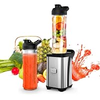 Standmixer Smoothie Maker To Go Klein 300 Ml - Tragbarer Mixer Für Smoothies Shakes