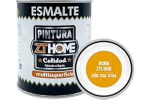 RCOCIO Pintura Mate Interior/Exterior/Multisuperfie para Azulejos baño Cocina, Madera, Puertas, Metal, radiadores, Muebles, Ceramica/Esmalte sintentico