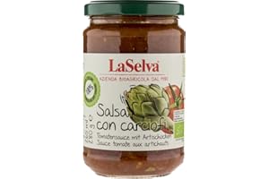 LASELVA La Selva Bio Tomatensauce mit Artischocken (2 x 280 gr)