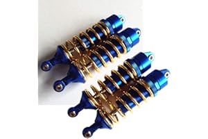 EPTNNASO CrazyRacer 4pcs Aluminum High Damping Shock Absorber 22LB Filled Oil for Traxxas 1/10 RC REVO E-REVO E-REVO 2.0 Summit 5460
