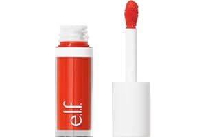 e.l.f. Camo Liquid Blush, fard à joues liquide longue durée, pour une couleur hautement pigmentée, assure une finition douce, baptisée, végétalien et sans cruauté envers les animaux, orange gorg
