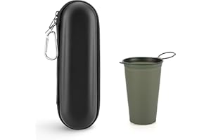 PHD KEISI Etui podróżne, elektryczna szczoteczka do zębów Braun Oral-B PRO do Philips Sonicare przenośna twarda obudowa, etui podróżne i kempingowe, kubek, przenośny, składany i zabezpieczony przed wyciekiem