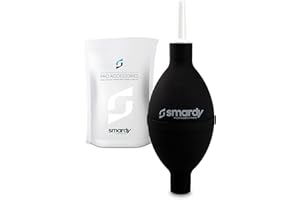 ‎SMARDY smardy Kamera Reinigung Blasebalg, Größe M, Objektiv Staubreiniger Druckluftreiniger Luftbläser für DSLR Sensor Tastatur Smartphone