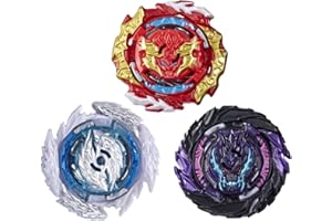 Beyblade Burst QuadDrive Sonic Warp zestaw 3 sztuk z 3 bączkami – bączek Battle, zabawka dla dzieci od 8 lat, Multi