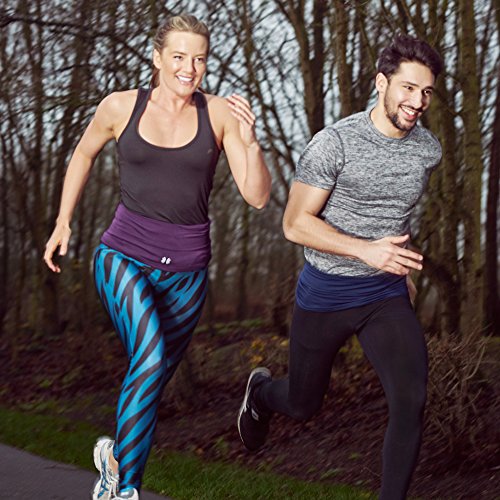 Limber Stretch Original HIP HUG PRO Hüftgürtel Fitneßgürtel Hüfttasche für Sport oder Reisen, jetzt auch in ÜBERGRÖßEN - 3
