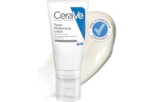 CeraVe PM Facial Moisturising Lotion with Hyaluronic Acid and 3 Essential Ceramides for Normal to Dry Skin 52ml