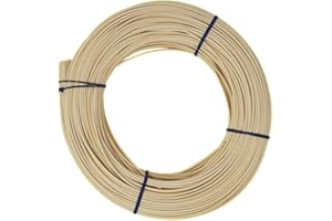 famos Peddigrohr Blauband Beste Qualität Flechtmaterial Peddig Natur Verschiedene Stärken ca. 500g (3,0 mm)