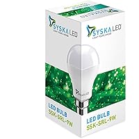 Syska SSK-SRL-9W B22 9-Watt LED Bulb (Cool Day Light)
