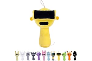 SYSYSYYASNL Plush Animal, 7.8-Inch Cute Plushies, Soft and Cuddly Plush for Halloween, Christmas, Valentine's Day, Birthday Gifts for Boys, Girls and Fans (Yellow)