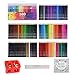 Produktbild TOPmore Buntstifte Set (160er Pack) -Hochwertige Kunst-Buntstifte für Kinder und Erwachsene, Künstler und Skizzenzeichner mit Kasten SpitzerRadiergummi und Malerei Buch