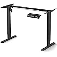 ESpefy Standing Desk Frame- Electric Height Adjustable Table Legs for DIY Desktop, Ergonomic Stand up Desk Base Workstation, Sit to Stand Computer Desk Frame for Home Office, Frame Only