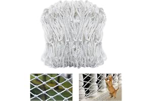 GIDWRIY Rete di Sicurezza per Bambini 1.5 X 3 M,Rete Protettiva Balconi,Rete da Arrampicata,Rete Anticaduta per Scale,Rete da Giardino per Recinzione,Rete di Corda Protezione Gatti,Rete Decorativa