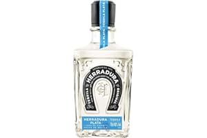 Tequila Herradura Plata - Ultra Premium Tequila - Geschenkempfehlung - Fruchtige Süße trifft auf die würzigen Aromen einer 45-tägigen Fassreifung - 0.7L/40 Prozent Vol