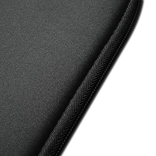 Laptop Hülle Tragetasche Schutzhülle Laptophülle Laptop Tasche für Macbook Mac Air/Pro/Retina – Schwarz, 13 Zoll - 4