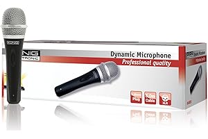 KÖNIG Konig Uni-Directional Dynamic Microphone - Metal Black