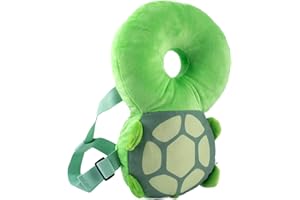 AYNKH Kopfschutz Baby, Baby-Sicherheitsmatten, Rückenprotektoren,Baby-Rucksäcke,Kopfstützen für Kleinkinder - Rückenprotektoren,Kleinkinder 4-24 Monate,Babytrage, Baby Kleinkind (Modell Turtle)