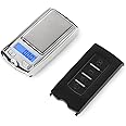 100g/0.01g Mini Portable Jewelry Electronic Scale Balance Car Key Ring Keychain High Precision Easy to Operate Digital Scale
