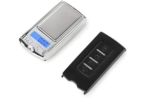 ZHOUBAA 100g/0.01g Mini Portable Jewelry Electronic Scale Balance Car Key Ring Keychain High Precision Easy to Operate Digital Scale