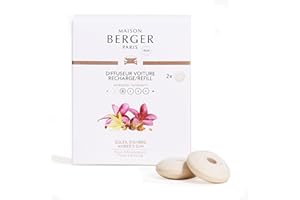 MAISON BERGER Recharges Diffuseur Voiture Soleil d'Ambre